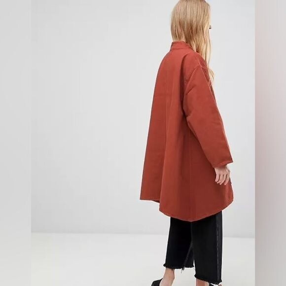 ASOS Eva Open  Waven Kimono Jacket - Picture 4 of 13